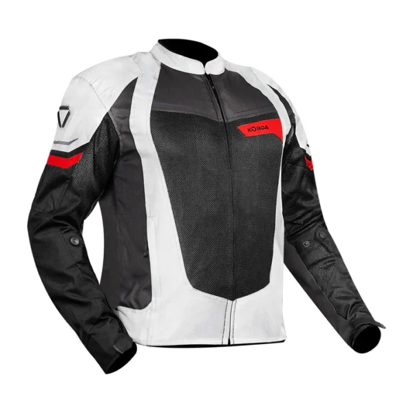 Korda Edge Light Grey/Red Riding Jacket
