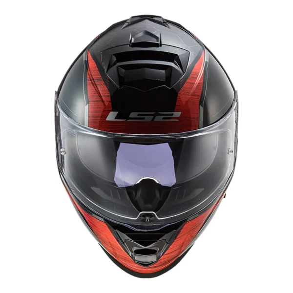 LS2 FF 800 Storm II Classy Red Helmet - Image 3