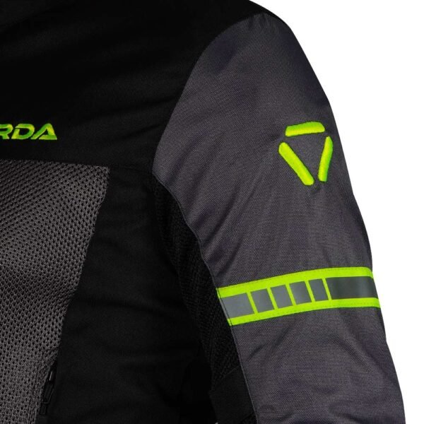 Korda Metro Black/Grey Riding Jacket - Image 5