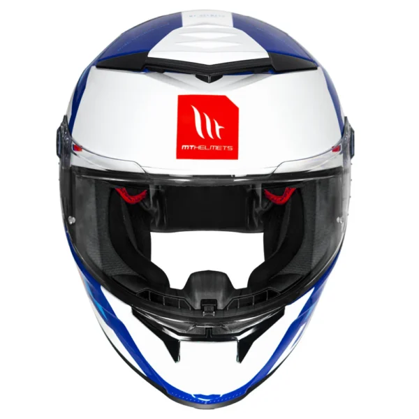 MT Thunder 4 SV Ergo C7 Gloss Blue Helmet - Image 4