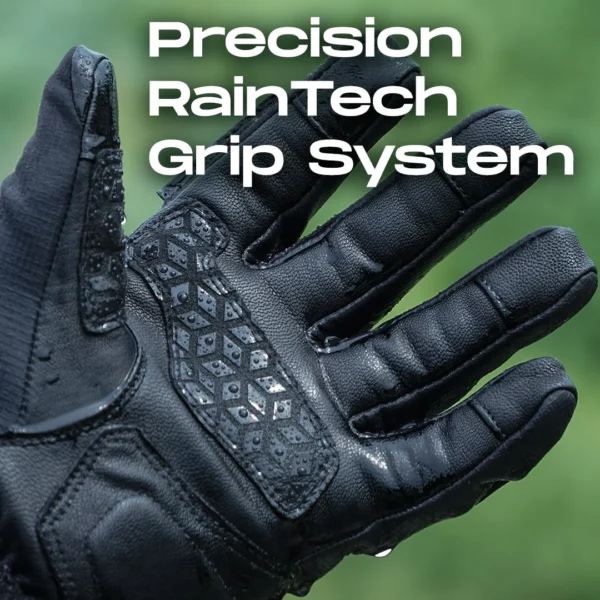 Korda Splash Waterproof Black Riding Gloves - Image 6