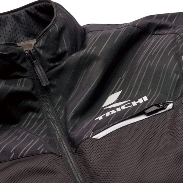 RS Taichi Torque Mesh Black Jacket - Image 9