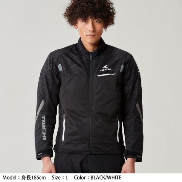 RS Taichi Torque Mesh Black Jacket - Image 4