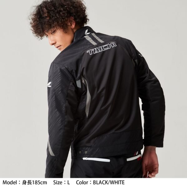 RS Taichi Torque Mesh Black Jacket - Image 3