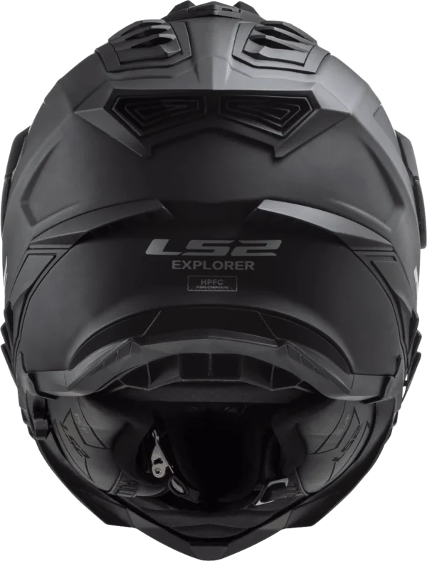LS2 MX 701 Explorer Solid Matt Black Helmet - Image 7