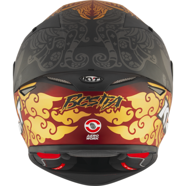 KYT TT-Revo Enea Indonesia Rep. 2023 Matt Helmet - Image 8